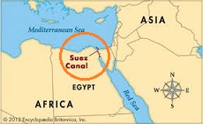 物流用語 スエズ運河